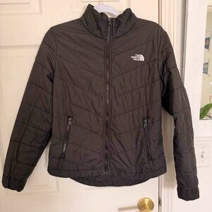 The North Face Black Quilted Jacket (Small)